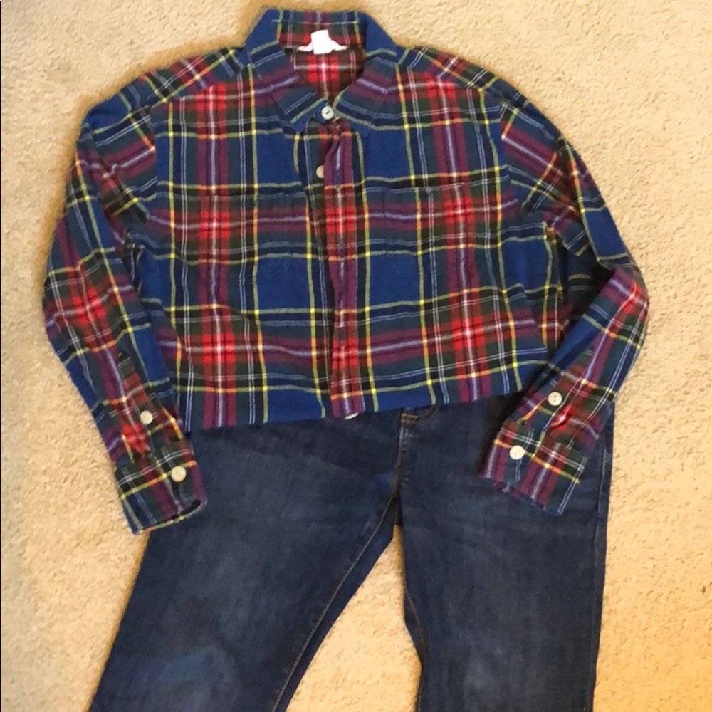 button down brushed shirt